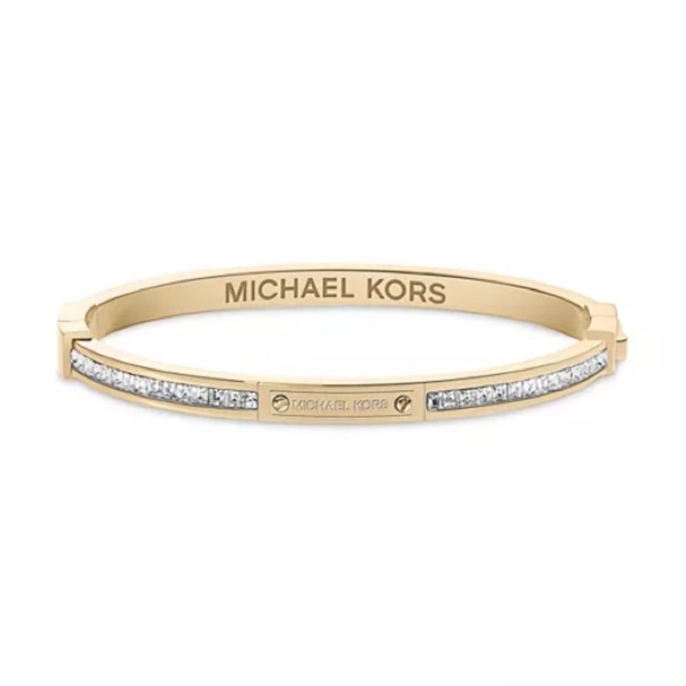 Michael Kors Gold and Silver Accent Bangle